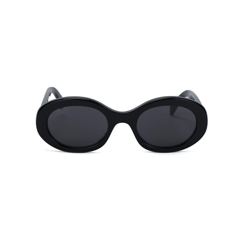 Celine Triomphe 01 UV Protection Black Frame Irregular Sunglasses Women sunglasses CL40194U-05A