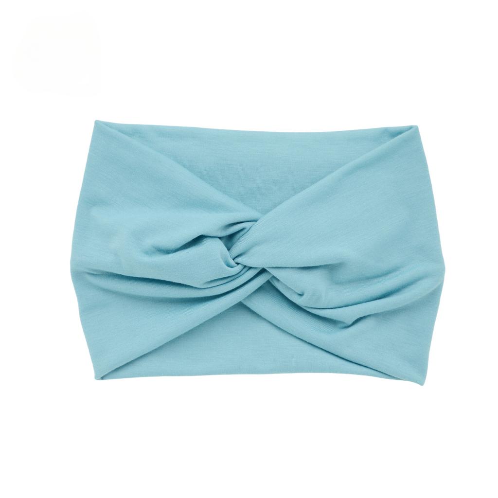 Yoga Hair Bands Twisted Extra Large Turban Head Wraps for Women Workout Headband Wide Headbands