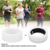 3PCS Silicone Ring Covers for Smart Ring Scratch Resistant Skin Friendly Elastic Ring Protector Protective Sleeve White M for Size 11 12 13