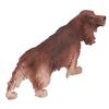 Cocker Spaniel Figurine Simulation Realistic Brown Dog Animal Decoration Figurine for Children