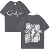 Coraline Movie Graphics vintage T shirt 2024 Men Women Fashion vintage streetwear short sleeve Unisex Tee