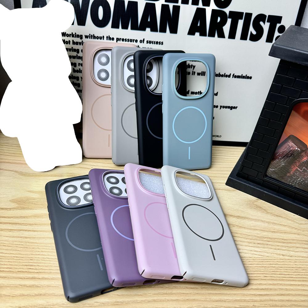 Shockproof PC Frosted Bumper For POCO X7 Pro F7 5G Magnetic Hard Phone Case For POCO F7 Ultra M6 F6 F5 Pro C75 X5 X6 Matte Cover