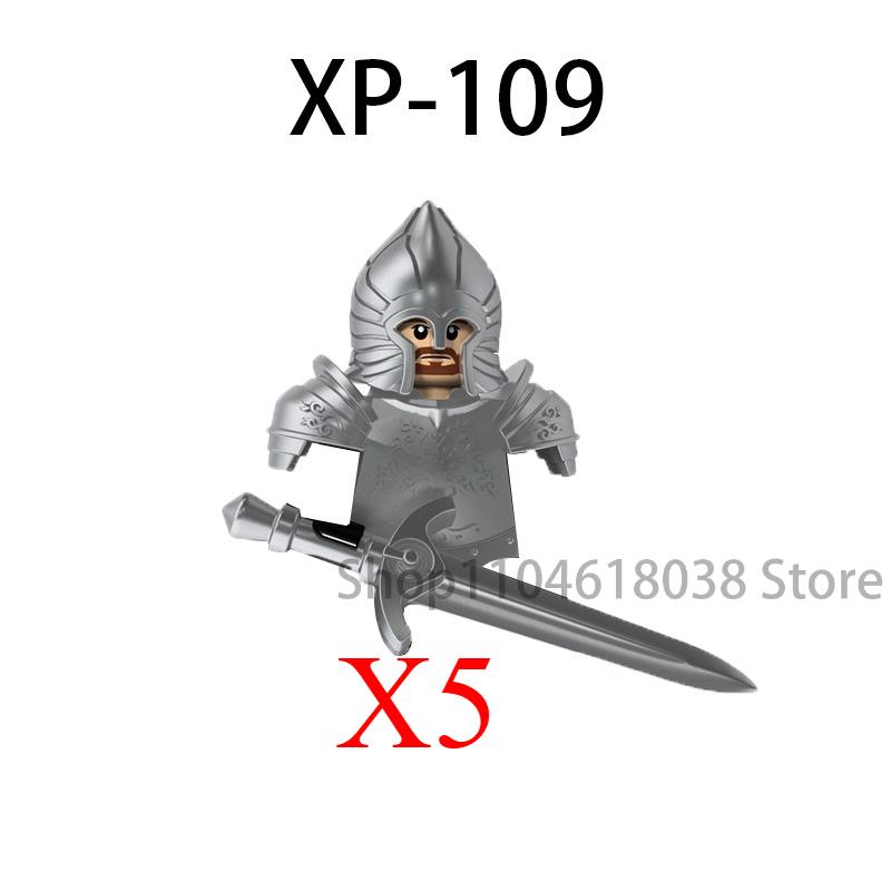 Medieval Military Noble Knights Building Blocks Figures Accessories Helmet Armor Shield Sword MOC Bricks Toys Friends Gifts