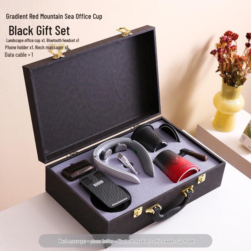 Jianglai Ceramic Mug Business Gift Set