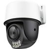 Huorui Full-Color Night Vision Outdoor WiFi Security Camera CN Plug (adapter Included)