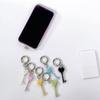 Elegant Love Symbol Keychain Sturdy Alloy Metal Charm Heart Key Ring For Daily Use Gift Anniversary Valentine