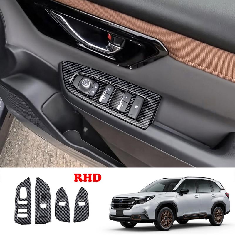 L/RHD For Subaru Forester 2024 2025 2026 center control gear shift front water cup holder trument window rise readlamp cover