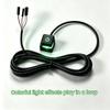 Desk ON/OFF Power Switch for Desktop Computer RGB Backlight Mechanical Shaft Key External Remote Start PC Mainboard Reset Button