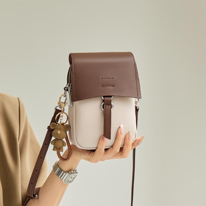 Mrs. Qiao's Phone Bag for Women, Crossbody 2025 New Autumn Winter Niche Versatile Mini Bag, Lightweight Small Shoulder Bag for Ladies