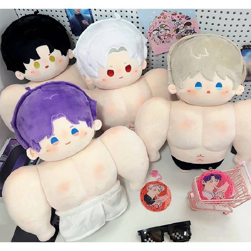 Elsker Deepspace Og Xavier Zayne Rafayel Sylus Muskel Plysjleker Jentegaver