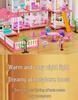 Children's Pretend Play Castle Dollhouse - Educational, Assembled, Birthday Gift for Girls