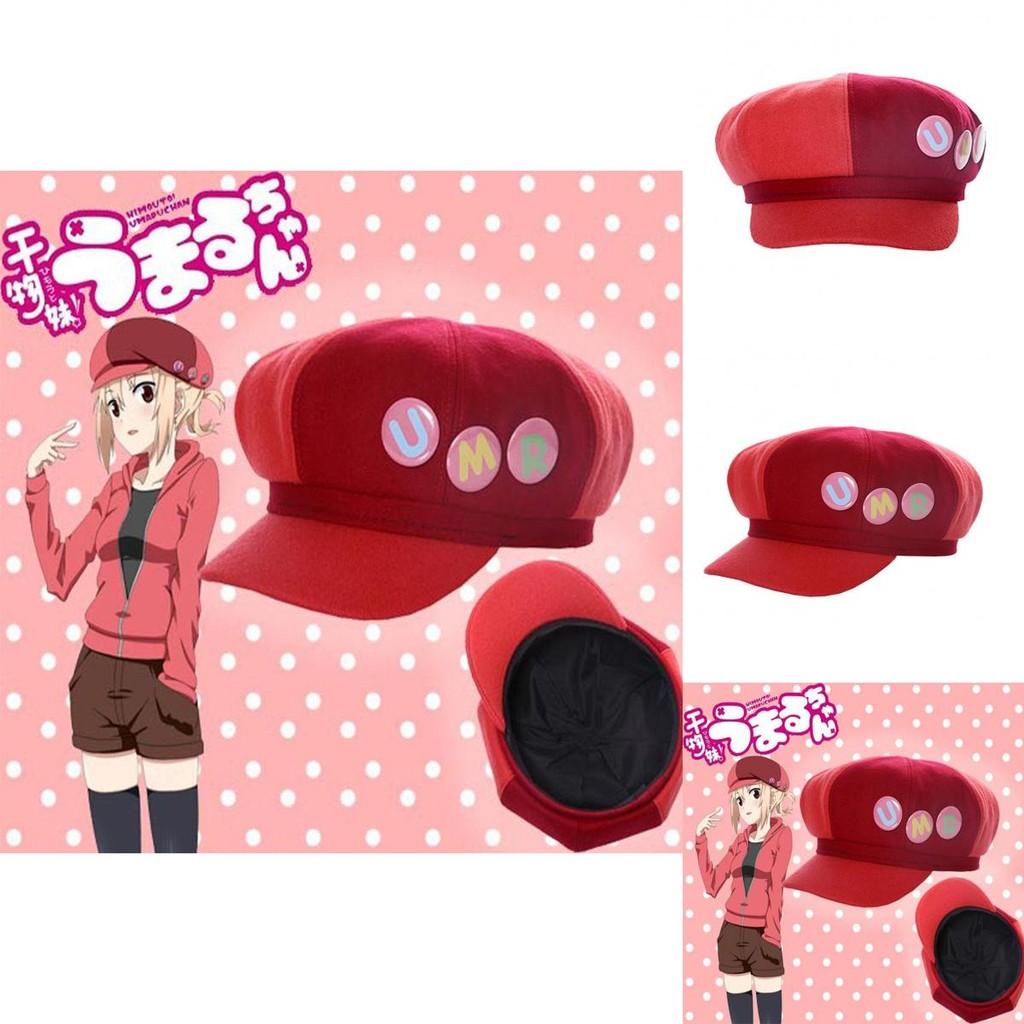 Cute Fun Himouto Umaru-chan Doma Umaru Hat Winter Red Warm Beret Cotton Xmas Gift