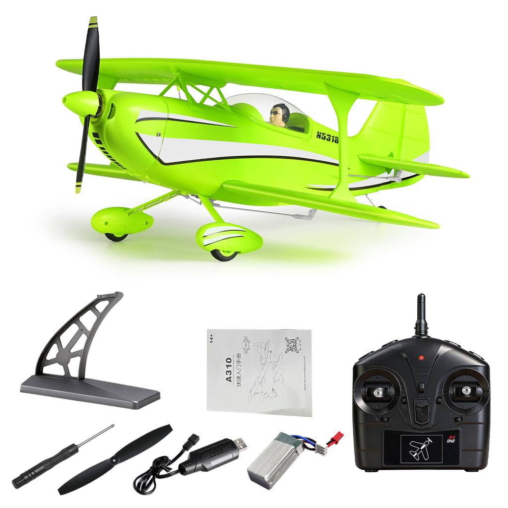 Aliante radiocomandato a 4 canali in schiuma EPP con motore brushless e modalità 3D 6G, ideale per principianti e adulti. Facile da Pilotare ed Eseguire Figure Acrobatiche