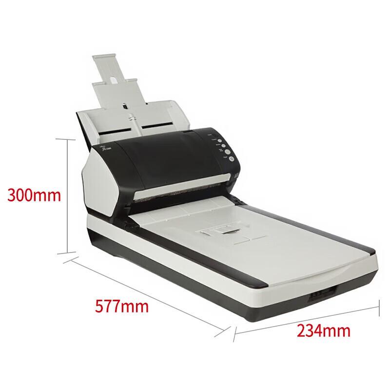 Fujitsu Fi-7225 A4 Color Duplex Document Scanner CN plug (adapter included)