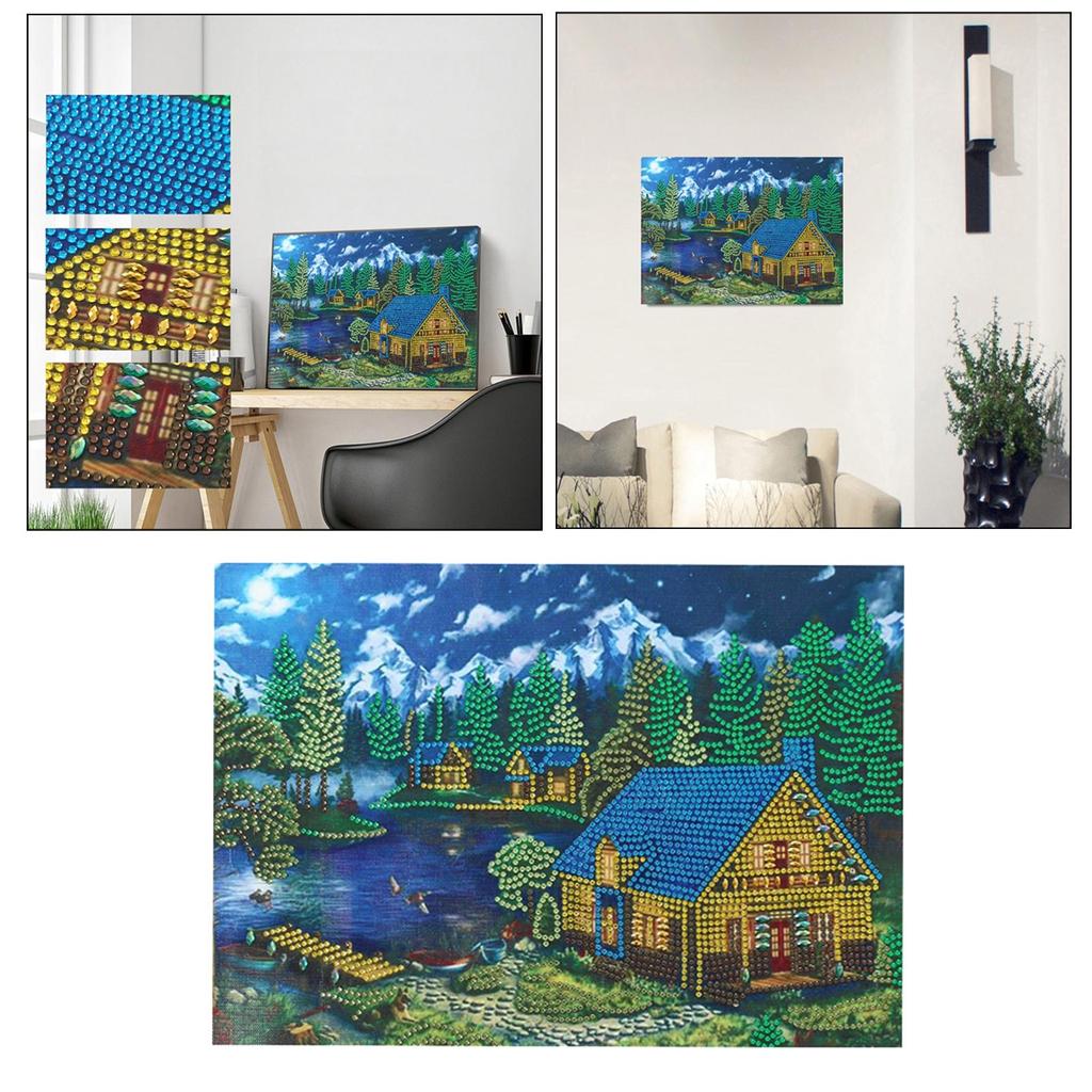 5D DIY diamond of painting Kit for Adluts Beginners Kids, Special Shaped