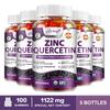 Zinc Gummies, Containing Quercetin Extract, All-natural, Nutritional Supplement, Suitable for Both Men and Women.