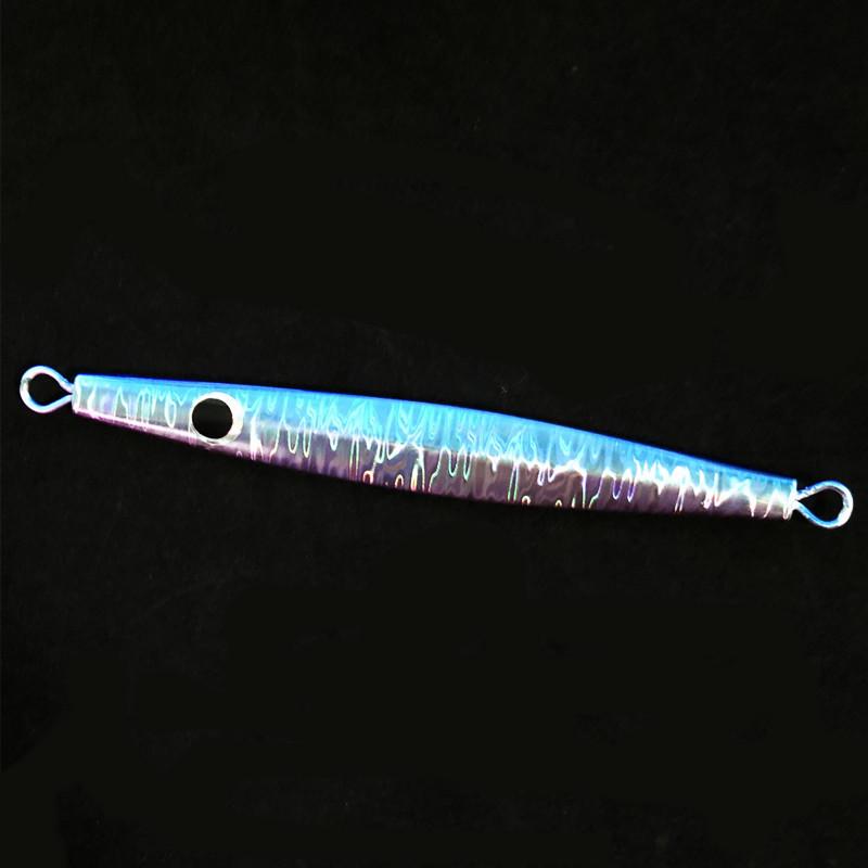 100g Hairtail Sea Fishing Lure - Iron Plate Ocean Trolling & Shore Casting 40g Without Hook
