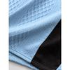 Men's Jacquard Short Sleeve Casual T-Shirt.