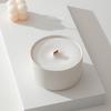 Set aus 2 minimalistischen Keramikkerzenhaltern