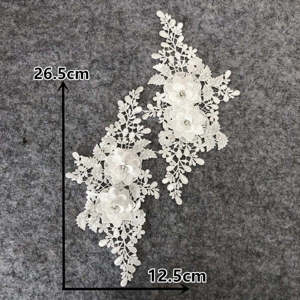 Diy Sewing Handmade Beaded Corsage Accessories Clothing Accessories Cheongsam Dress Performance Dress Wedding Dress Decoration