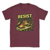 Unisex TShirts Rebel Minneapolis frog ICE Protest Vintage Cotton Tee Shirt Short Sleeve  T Shirt Round Collar Tops Gift Idea