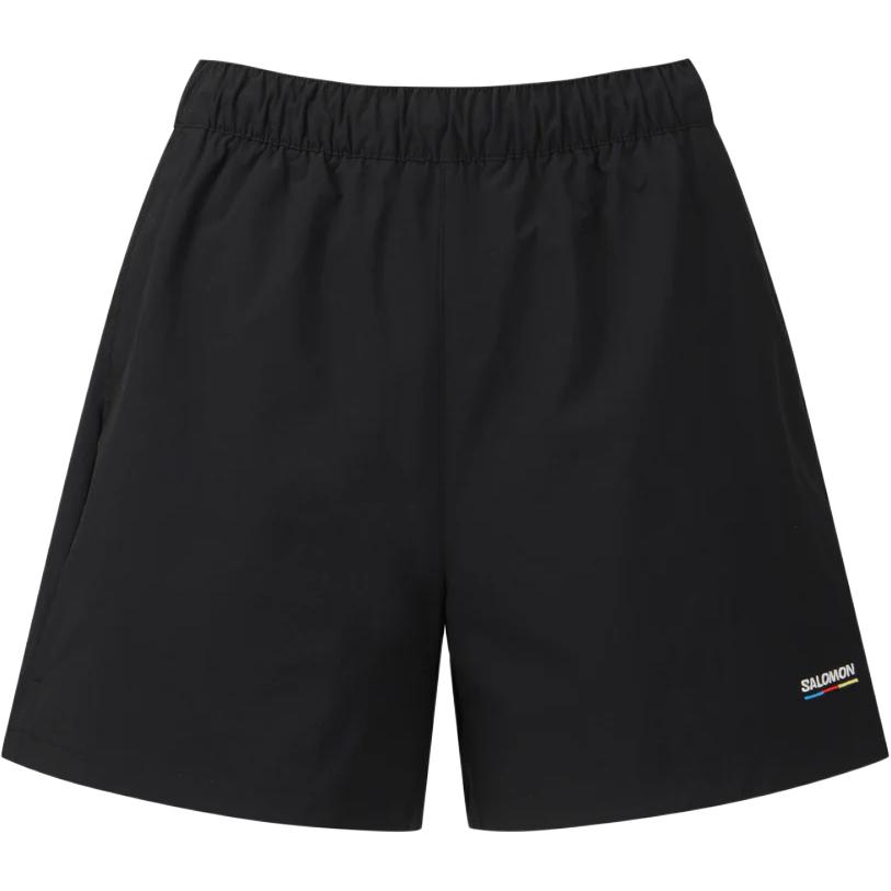 Salomon Blast Sweat-Wicking Breathable Logo Embroidered Sports Shorts Women shorts LD0068400 S