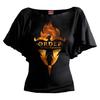 Womens/Ladies The Order Of The Phoenix Back Print Boat Neck T-Shirt