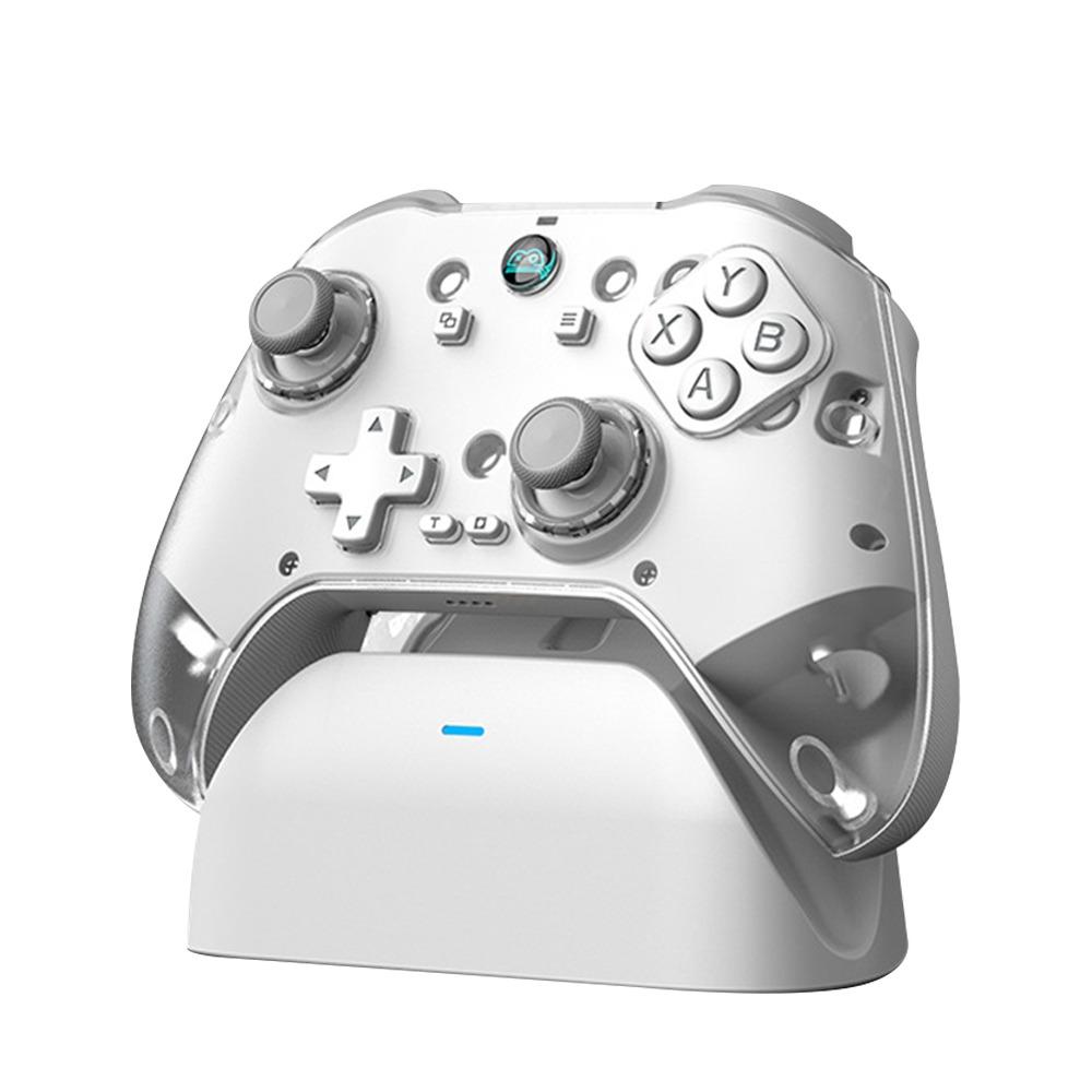 

Беспроводной Bluetooth-контроллер Bluetooth 5.3 Z04 Геймпад Джойстики для Switch/ПК/Steam/iOS/Android белый