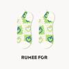 5 Pairs of Women's Summer Thin Shallow Mouth Lovely Breathable Short Boat Socks