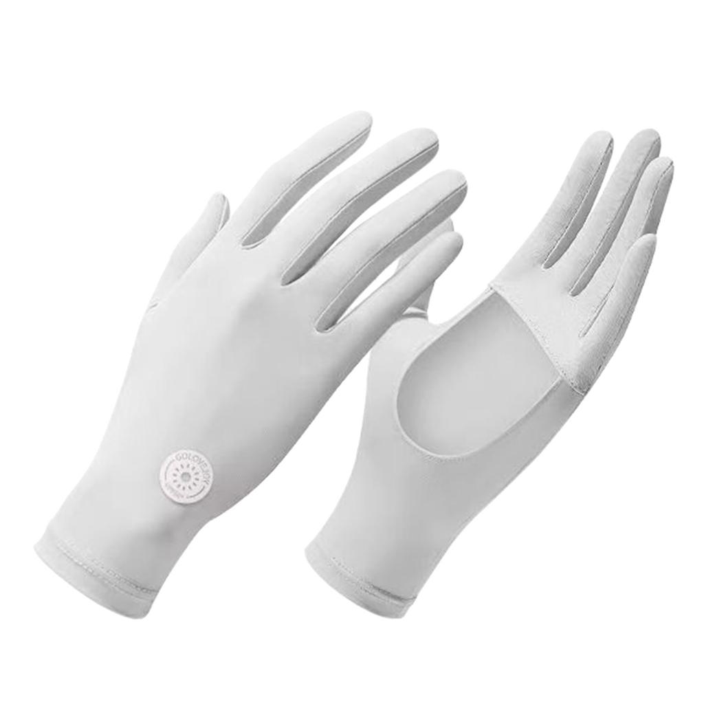 Full Coverage Sun Protection Gloves for Women Perfect for Biking and Manicure Touchable Screen