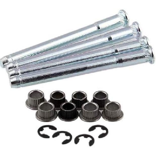 New Door Hinge Pins Pin and Bushing Repair Kit for 1988-2002 Chevy G*MC Fullsize Truck Kit 4 pin Both 2
