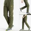 Men's Plus Size Quick-Dry Hiking Pants - Wear-Resistant, Waterproof, Casual, Youth Business Fashion