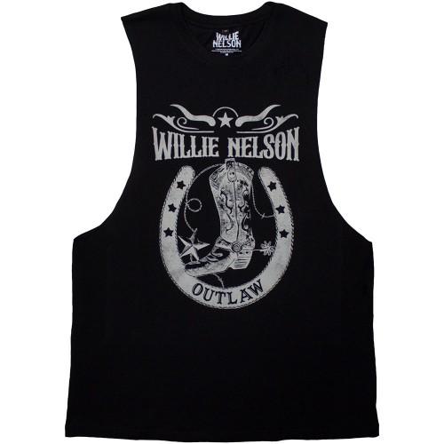 Willie Nelson Unisex Erwachsenen Outlaw Tanktop
