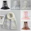Korean Version Sunscreen Shawl Retro Female Headscarf Literary Women's Lace Scarf