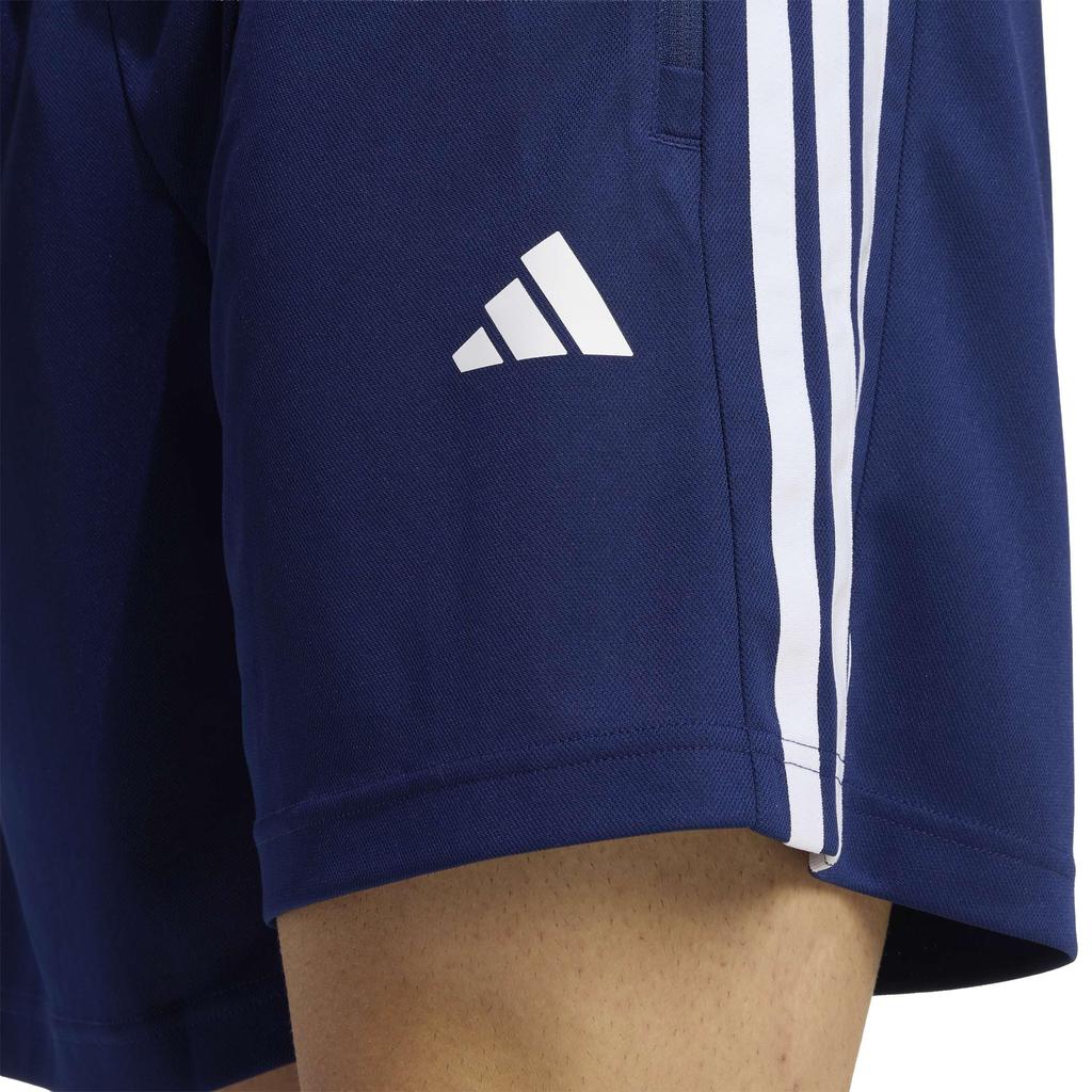 Adidas PIQ Shorts TR138 Dark L WO-ES 3-Stripes 7-inch Men's Blue/White (KD0694)