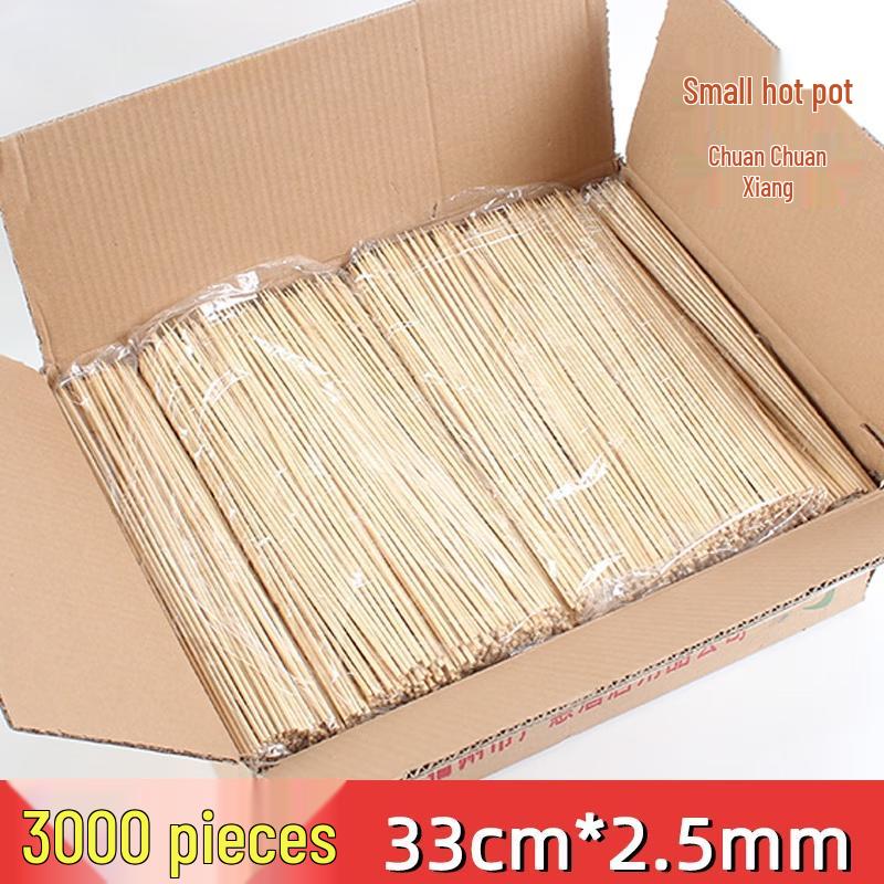 Bamboo Skewers for BBQ and Snacks