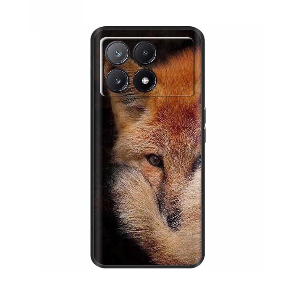 Poco X6 Case Cartoon Bumper Cute Animal Silicone Soft Phone Case For Xiaomi Poco X6 Pro Poco X 6 Pro X6Pro Pocox6 Pro 5G Cases