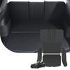 YZ For Tesla Model Y Rear Leather Seat Backrest Protective Pad Trunk Mat Anti-Kick Pad Car Interior Accessories 2025-2026