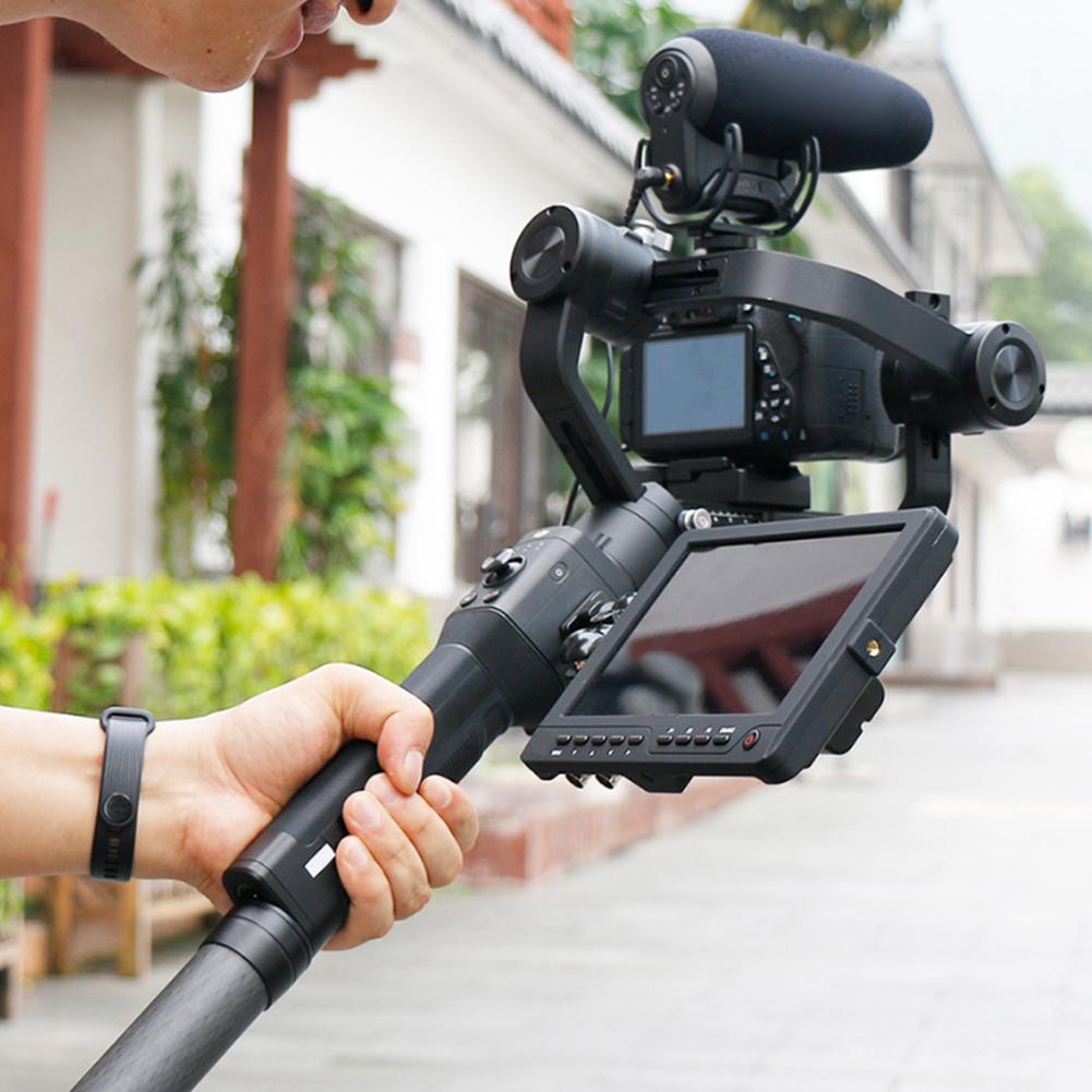 35cm Carbon Fiber Extension Rod Fit for Various Kinds Triaxial Stabilizer Selfie Stick Equipment for Best Shooting