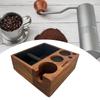 Espresso Tamper Holder Tamping Station for Coffee Cafes Counter Top L