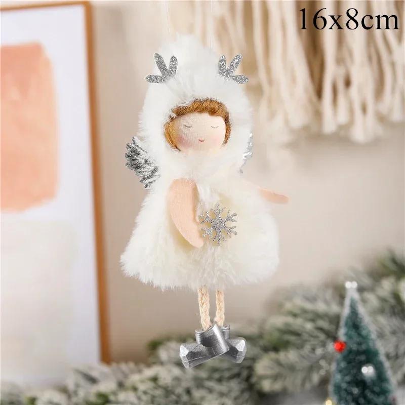 Christmas Angel Doll Christmas Decoration for Home 2025 Christmas Ornament Tree Decor Xmas Gifts Cristmas New Year 2025 Navidad