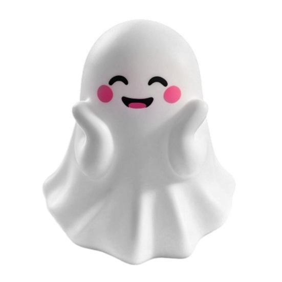 Halloween Party Supplies Ghost Pen Holder, Cute Mini Figurine Desk Decor, Funny Novelty Office Decor Pencil Stand Ornament, Creative Organizer