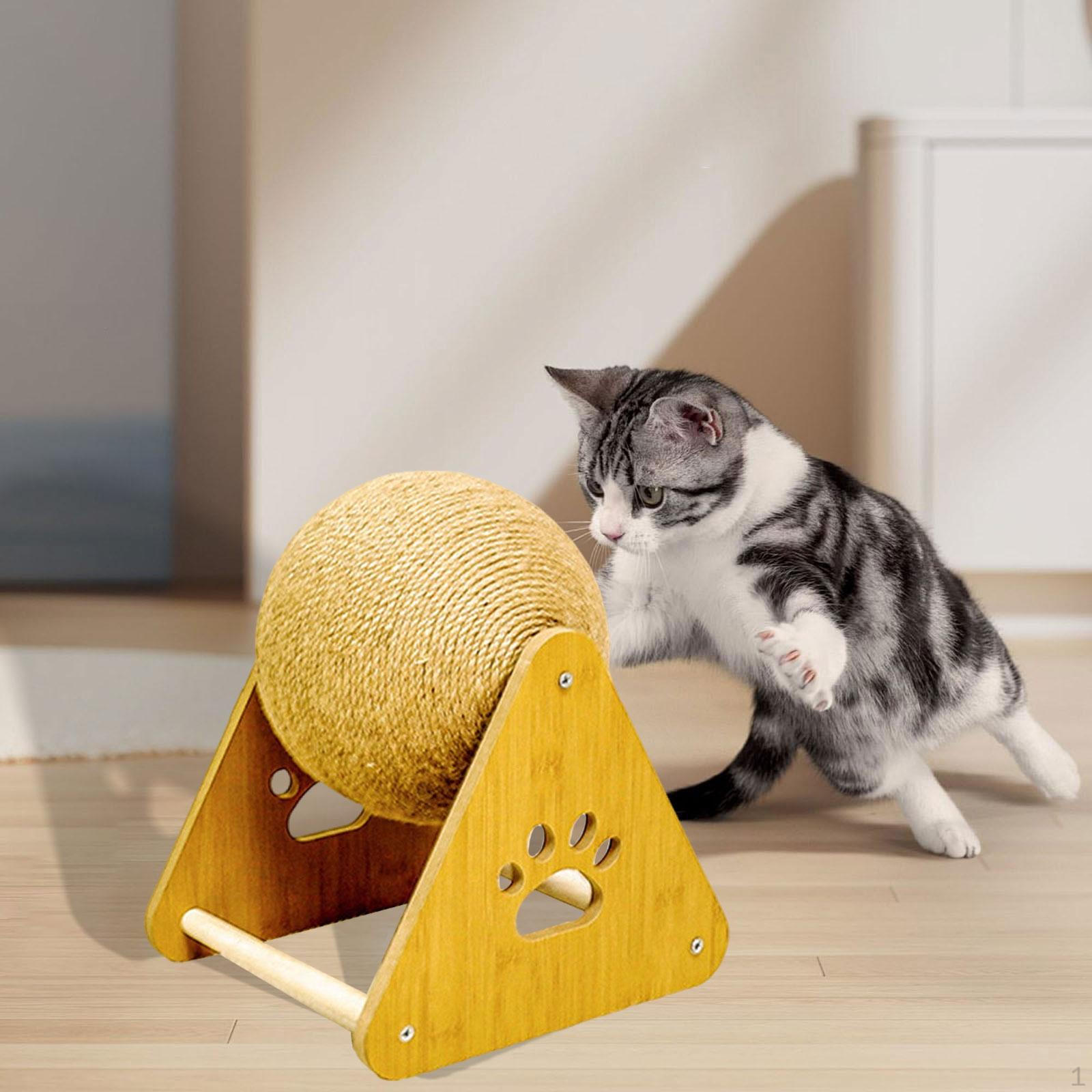 

Игрушка-когтеточка для кошек, упражнения, вращающаяся, защита дивана, пола, износостойкая, товары для питомцев small