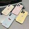 Cute Little Animals Are Suitable for Apple 17promax Mobile Phone iphone16Pro Love Window Mobile Phone Case Soft Case