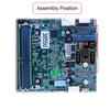 Cablecc NGFF Key A+E PCI Express To SATA 3.0 6Gbps Dual Port Adapter Converter Hard Drive Expansion Card JMB582 2230