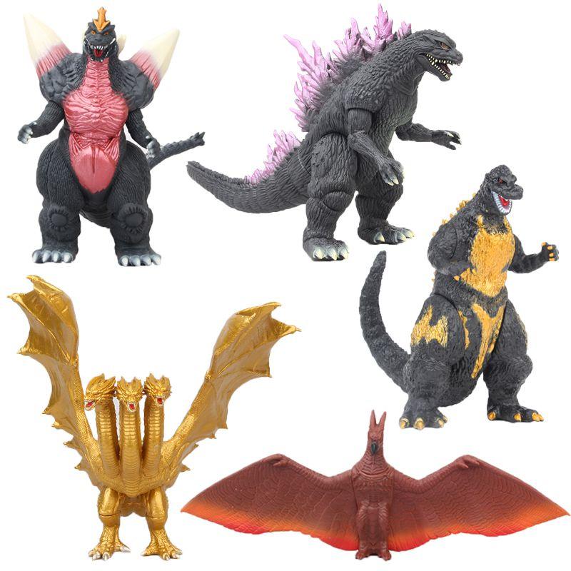 Exquisite Godzilla King Ghidorah Action Figure Collectible Model For Kids Gifts
