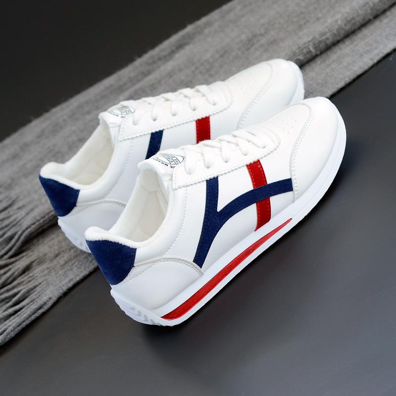 Summer 221 spring board shoes spring and autumn new dad ins sports white shoes 35 синий