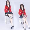 Vêtements pour figurines d'action féminines, uniforme JK, jupe, costume, ensemble de modèles, uniforme de poupée, ajustement de base de figurine d'action de 12 pouces, uniforme de Cosplay 1/6