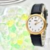 Used [New Battery] SEIKO Ladies Watch Gold 4N00-F120 321775 New Belt