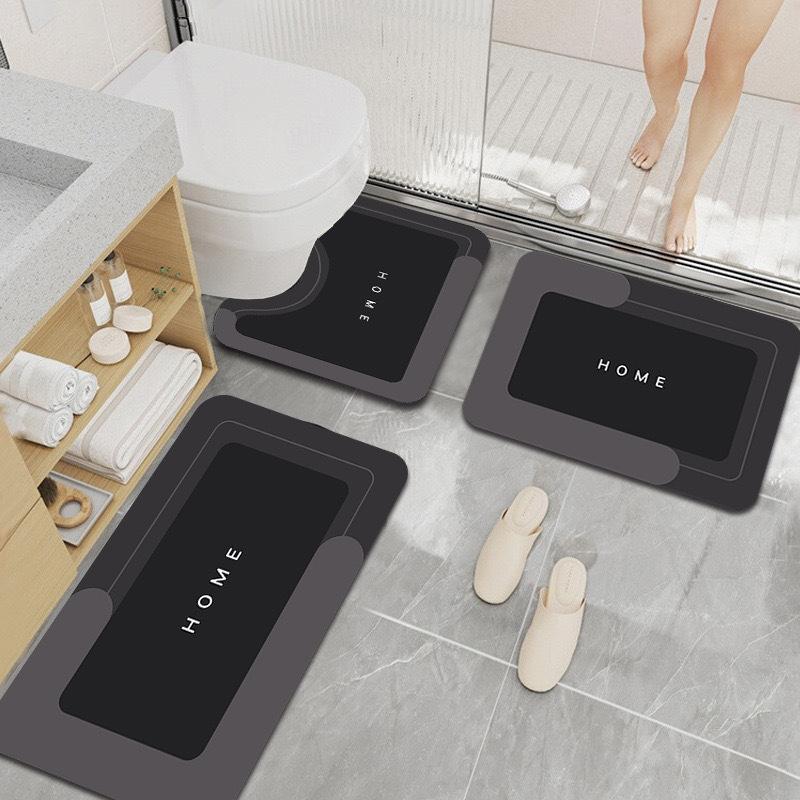 Kitchen Floor Mat Water-absorbing Oil-absorbing Diatom Mud Floor Mat Carpet Foot Mat Non-slip Mat